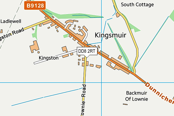 DD8 2RT map - OS VectorMap District (Ordnance Survey)