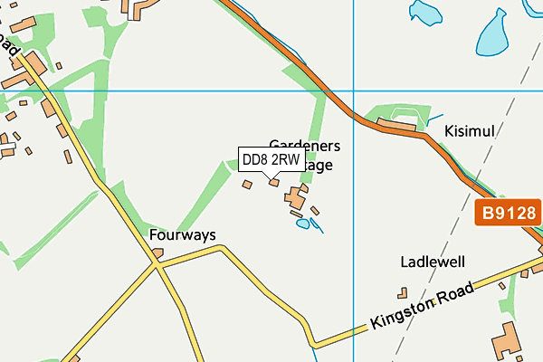DD8 2RW map - OS VectorMap District (Ordnance Survey) DD8 2RW map - OS VectorMap District (Ordnance Survey)