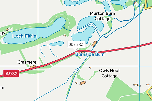 DD8 2RZ map - OS VectorMap District (Ordnance Survey) DD8 2RZ map - OS VectorMap District (Ordnance Survey)
