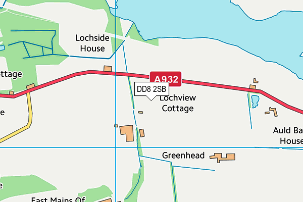 DD8 2SB map - OS VectorMap District (Ordnance Survey) DD8 2SB map - OS VectorMap District (Ordnance Survey)