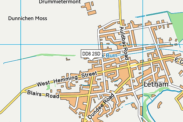 DD8 2SD map - OS VectorMap District (Ordnance Survey) DD8 2SD map - OS VectorMap District (Ordnance Survey)
