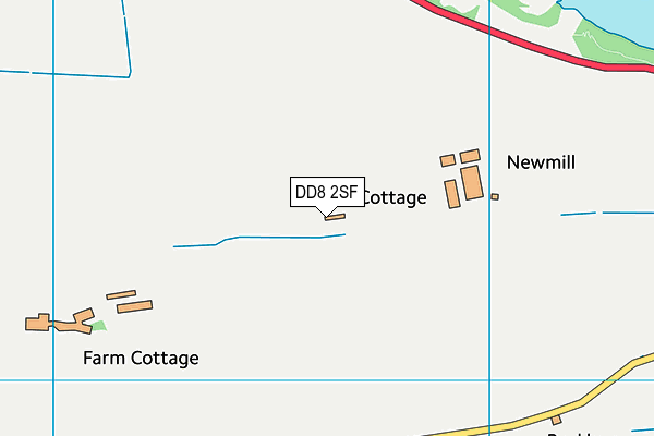 DD8 2SF map - OS VectorMap District (Ordnance Survey)