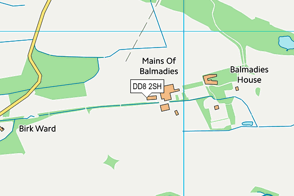 DD8 2SH map - OS VectorMap District (Ordnance Survey) DD8 2SH map - OS VectorMap District (Ordnance Survey)