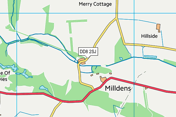 DD8 2SJ map - OS VectorMap District (Ordnance Survey) DD8 2SJ map - OS VectorMap District (Ordnance Survey)