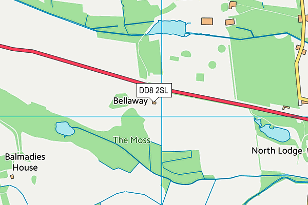 DD8 2SL map - OS VectorMap District (Ordnance Survey) DD8 2SL map - OS VectorMap District (Ordnance Survey)