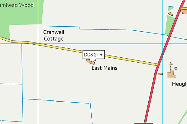 DD8 2TR map - OS VectorMap District (Ordnance Survey) DD8 2TR map - OS VectorMap District (Ordnance Survey)