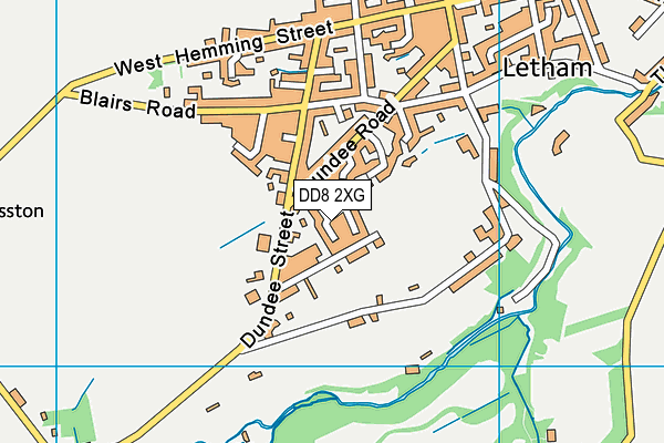 DD8 2XG map - OS VectorMap District (Ordnance Survey) DD8 2XG map - OS VectorMap District (Ordnance Survey)