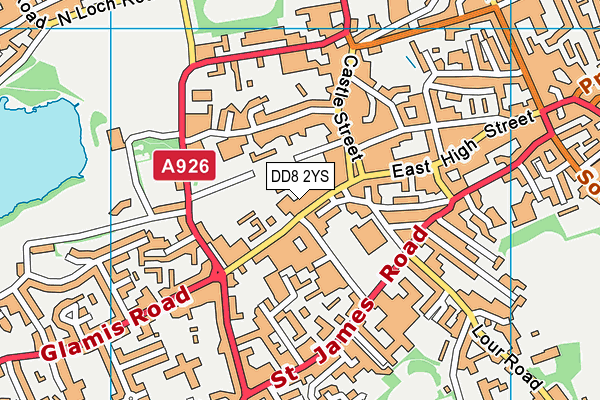 DD8 2YS map - OS VectorMap District (Ordnance Survey) DD8 2YS map - OS VectorMap District (Ordnance Survey)