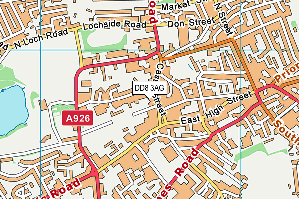 DD8 3AG map - OS VectorMap District (Ordnance Survey) DD8 3AG map - OS VectorMap District (Ordnance Survey)