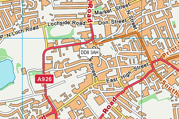 DD8 3AH map - OS VectorMap District (Ordnance Survey) DD8 3AH map - OS VectorMap District (Ordnance Survey)