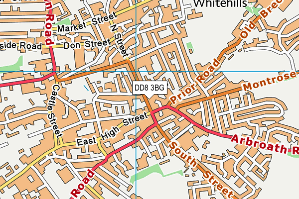 DD8 3BG map - OS VectorMap District (Ordnance Survey) DD8 3BG map - OS VectorMap District (Ordnance Survey)