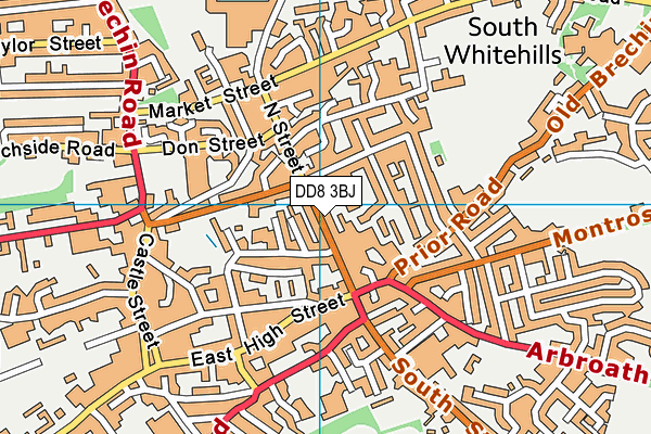 DD8 3BJ map - OS VectorMap District (Ordnance Survey) DD8 3BJ map - OS VectorMap District (Ordnance Survey)