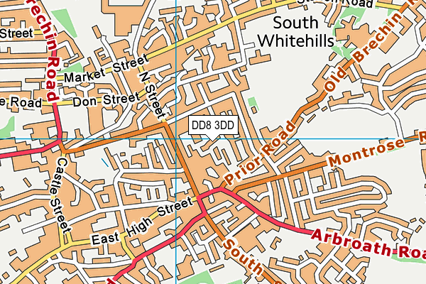 DD8 3DD map - OS VectorMap District (Ordnance Survey) DD8 3DD map - OS VectorMap District (Ordnance Survey)