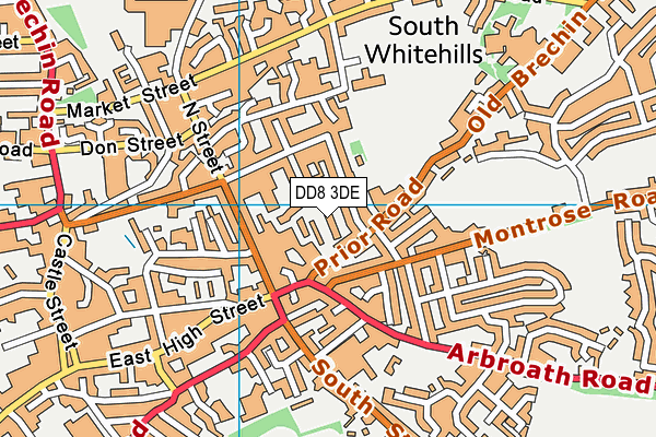 DD8 3DE map - OS VectorMap District (Ordnance Survey) DD8 3DE map - OS VectorMap District (Ordnance Survey)
