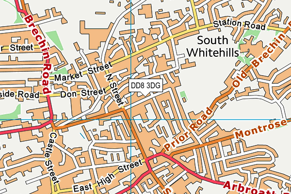 DD8 3DG map - OS VectorMap District (Ordnance Survey) DD8 3DG map - OS VectorMap District (Ordnance Survey)