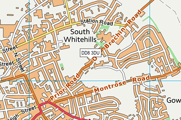 DD8 3DU map - OS VectorMap District (Ordnance Survey) DD8 3DU map - OS VectorMap District (Ordnance Survey)