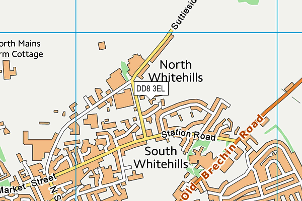 DD8 3EL map - OS VectorMap District (Ordnance Survey) DD8 3EL map - OS VectorMap District (Ordnance Survey)