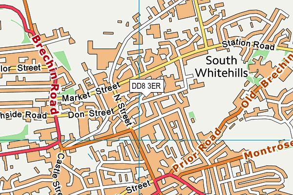 DD8 3ER map - OS VectorMap District (Ordnance Survey) DD8 3ER map - OS VectorMap District (Ordnance Survey)