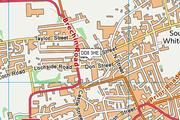 DD8 3HE map - OS VectorMap District (Ordnance Survey) DD8 3HE map - OS VectorMap District (Ordnance Survey)