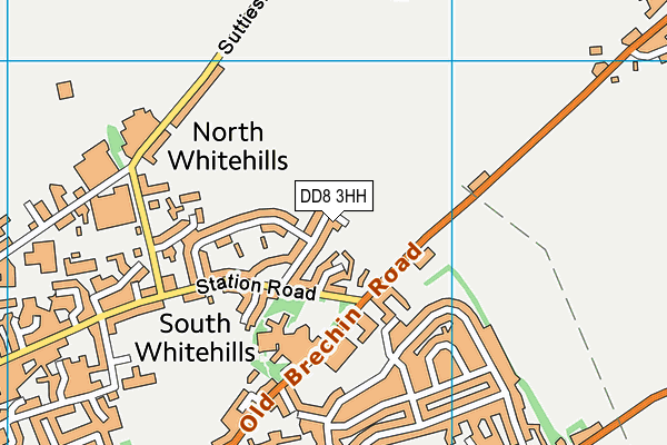 DD8 3HH map - OS VectorMap District (Ordnance Survey) DD8 3HH map - OS VectorMap District (Ordnance Survey)