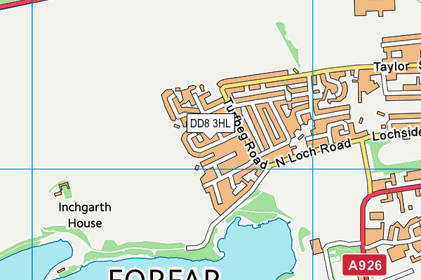 DD8 3HL map - OS VectorMap District (Ordnance Survey) DD8 3HL map - OS VectorMap District (Ordnance Survey)