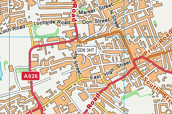 DD8 3HT map - OS VectorMap District (Ordnance Survey) DD8 3HT map - OS VectorMap District (Ordnance Survey)