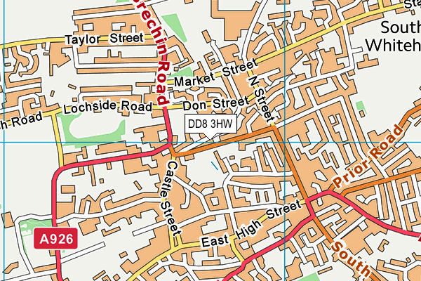 DD8 3HW map - OS VectorMap District (Ordnance Survey) DD8 3HW map - OS VectorMap District (Ordnance Survey)