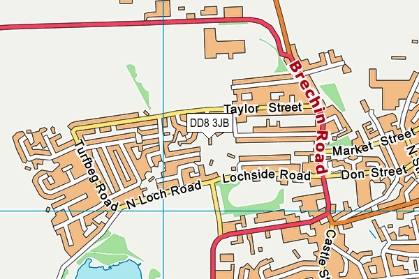 DD8 3JB map - OS VectorMap District (Ordnance Survey) DD8 3JB map - OS VectorMap District (Ordnance Survey)