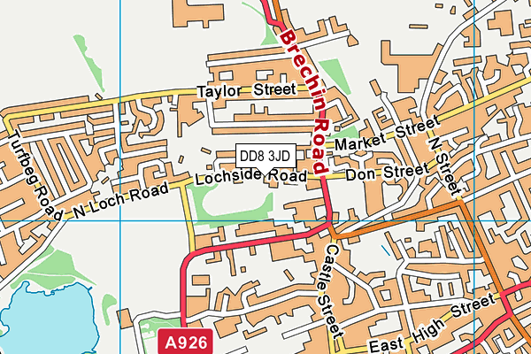 DD8 3JD map - OS VectorMap District (Ordnance Survey) DD8 3JD map - OS VectorMap District (Ordnance Survey)