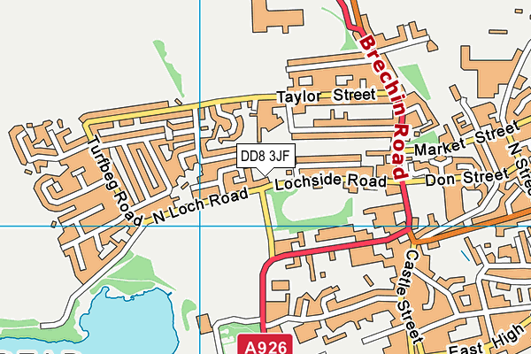 DD8 3JF map - OS VectorMap District (Ordnance Survey) DD8 3JF map - OS VectorMap District (Ordnance Survey)