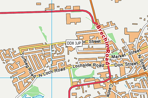 DD8 3JP map - OS VectorMap District (Ordnance Survey) DD8 3JP map - OS VectorMap District (Ordnance Survey)