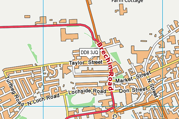 DD8 3JQ map - OS VectorMap District (Ordnance Survey) DD8 3JQ map - OS VectorMap District (Ordnance Survey)