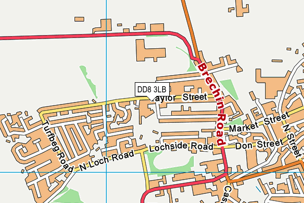 DD8 3LB map - OS VectorMap District (Ordnance Survey) DD8 3LB map - OS VectorMap District (Ordnance Survey)