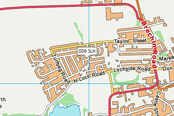 DD8 3LH map - OS VectorMap District (Ordnance Survey) DD8 3LH map - OS VectorMap District (Ordnance Survey)