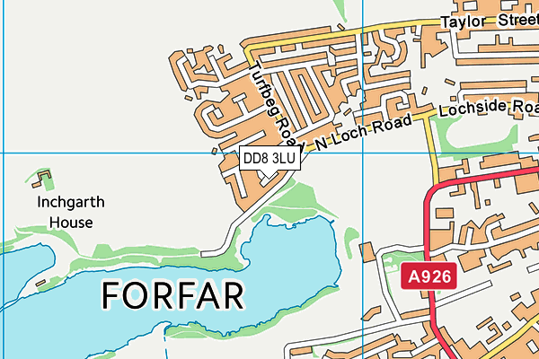 DD8 3LU map - OS VectorMap District (Ordnance Survey) DD8 3LU map - OS VectorMap District (Ordnance Survey)