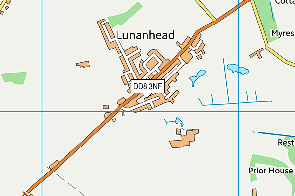 DD8 3NF map - OS VectorMap District (Ordnance Survey) DD8 3NF map - OS VectorMap District (Ordnance Survey)