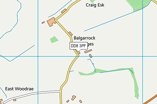 DD8 3PF map - OS VectorMap District (Ordnance Survey) DD8 3PF map - OS VectorMap District (Ordnance Survey)