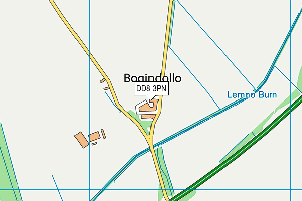 DD8 3PN map - OS VectorMap District (Ordnance Survey) DD8 3PN map - OS VectorMap District (Ordnance Survey)