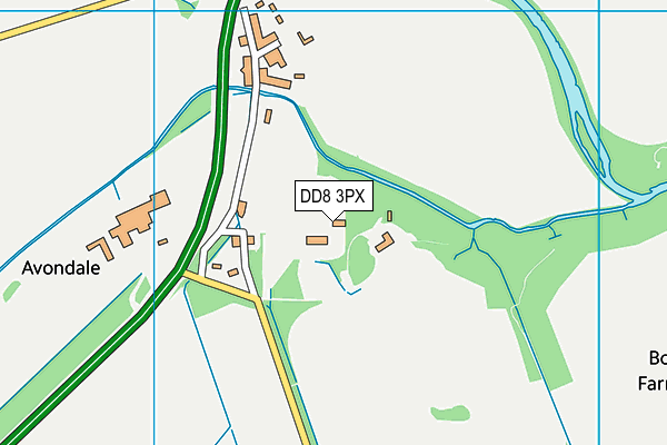 DD8 3PX map - OS VectorMap District (Ordnance Survey) DD8 3PX map - OS VectorMap District (Ordnance Survey)