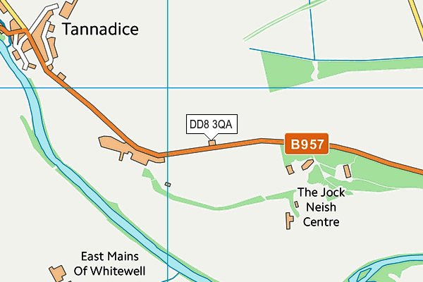 DD8 3QA map - OS VectorMap District (Ordnance Survey) DD8 3QA map - OS VectorMap District (Ordnance Survey)