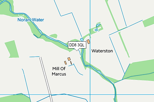 DD8 3QL map - OS VectorMap District (Ordnance Survey) DD8 3QL map - OS VectorMap District (Ordnance Survey)