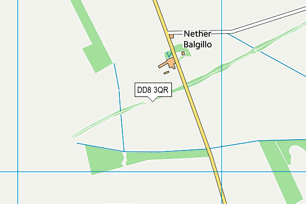 DD8 3QR map - OS VectorMap District (Ordnance Survey) DD8 3QR map - OS VectorMap District (Ordnance Survey)