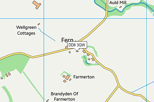 DD8 3QW map - OS VectorMap District (Ordnance Survey) DD8 3QW map - OS VectorMap District (Ordnance Survey)