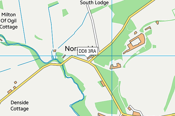 DD8 3RA map - OS VectorMap District (Ordnance Survey) DD8 3RA map - OS VectorMap District (Ordnance Survey)