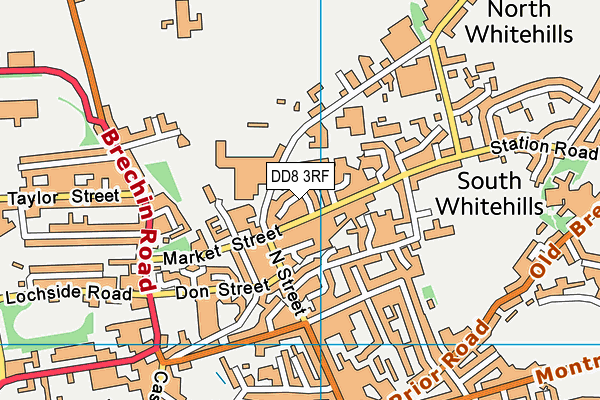 DD8 3RF map - OS VectorMap District (Ordnance Survey) DD8 3RF map - OS VectorMap District (Ordnance Survey)