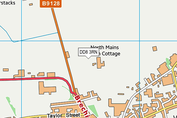 DD8 3RN map - OS VectorMap District (Ordnance Survey) DD8 3RN map - OS VectorMap District (Ordnance Survey)