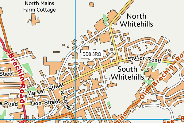 DD8 3RQ map - OS VectorMap District (Ordnance Survey) DD8 3RQ map - OS VectorMap District (Ordnance Survey)