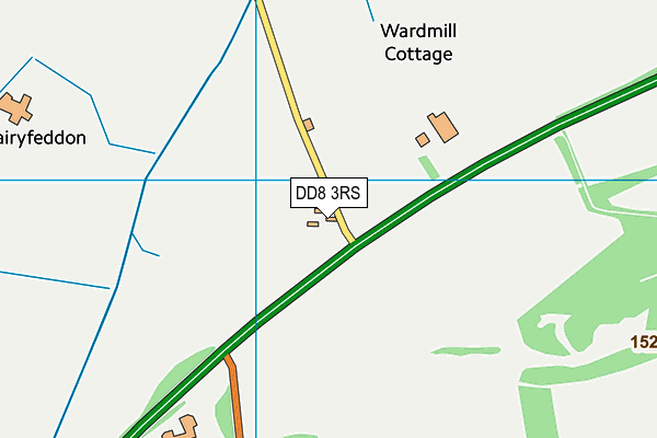 DD8 3RS map - OS VectorMap District (Ordnance Survey) DD8 3RS map - OS VectorMap District (Ordnance Survey)