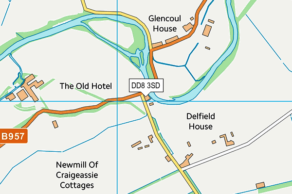 DD8 3SD map - OS VectorMap District (Ordnance Survey) DD8 3SD map - OS VectorMap District (Ordnance Survey)