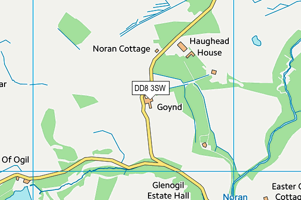 DD8 3SW map - OS VectorMap District (Ordnance Survey) DD8 3SW map - OS VectorMap District (Ordnance Survey)
